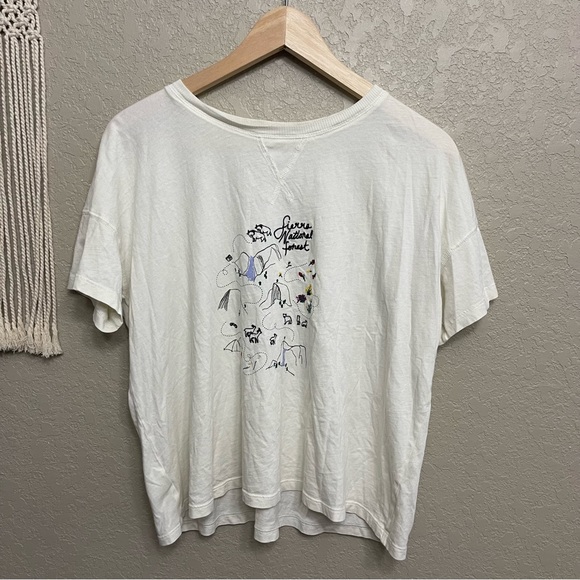 Lou & Grey Forest Map Softserve Tee sz small - Picture 3 of 9